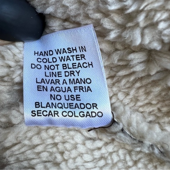 Entro Women’s Brown Faux Leather Soft Lined Waterfall Vest With Pockets, Medium - Picture 7 of 9